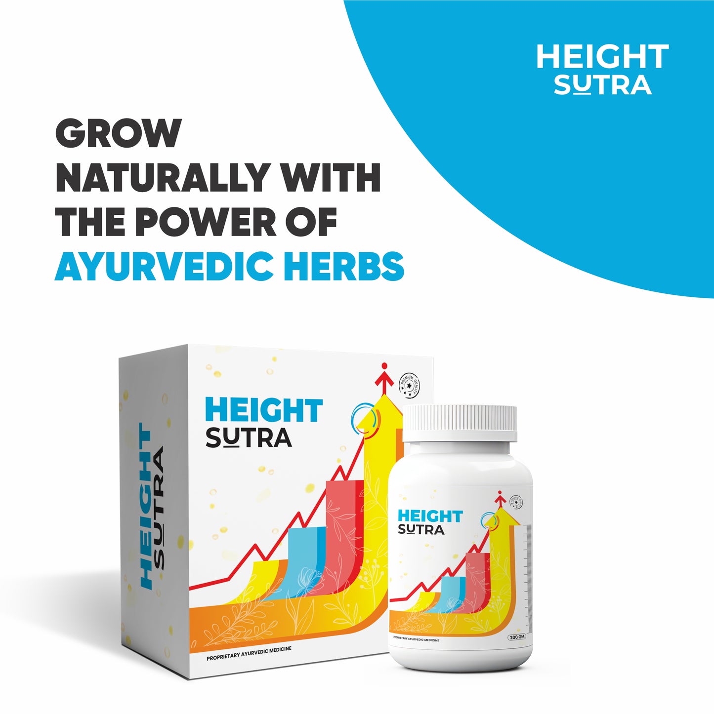 height gain and grow naturally with height sutra